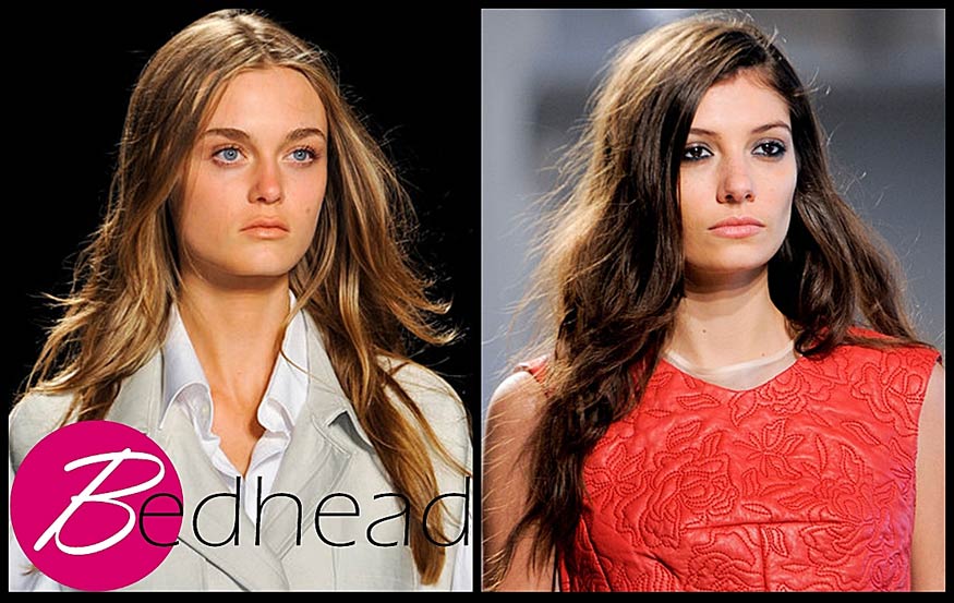 Bedhead hairstyle for spring 2014