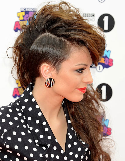 Cher Lloyd Punk Side Shaved Hairstyle Careforhair Co Uk