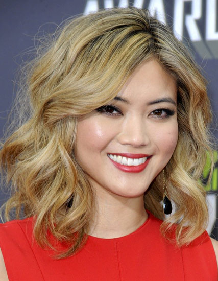 Jessica Lu 2013 Hairstyle Blonde Long Wavy Bob Careforhair Co Uk