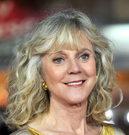 Blythe Danner Mature Medium Length Curly Hairstyle With Curly