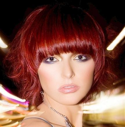 bright-red-short-straight-hairstyle-with-edgy-blunt-bangs -   